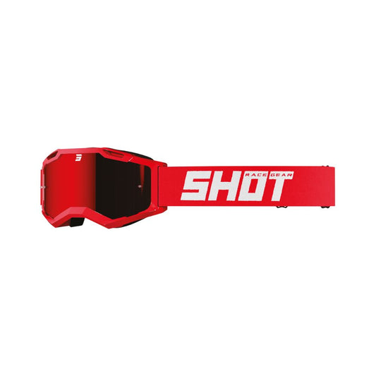 Gafas Shot Assault 2.0 Solid Iridium rojas brillantes