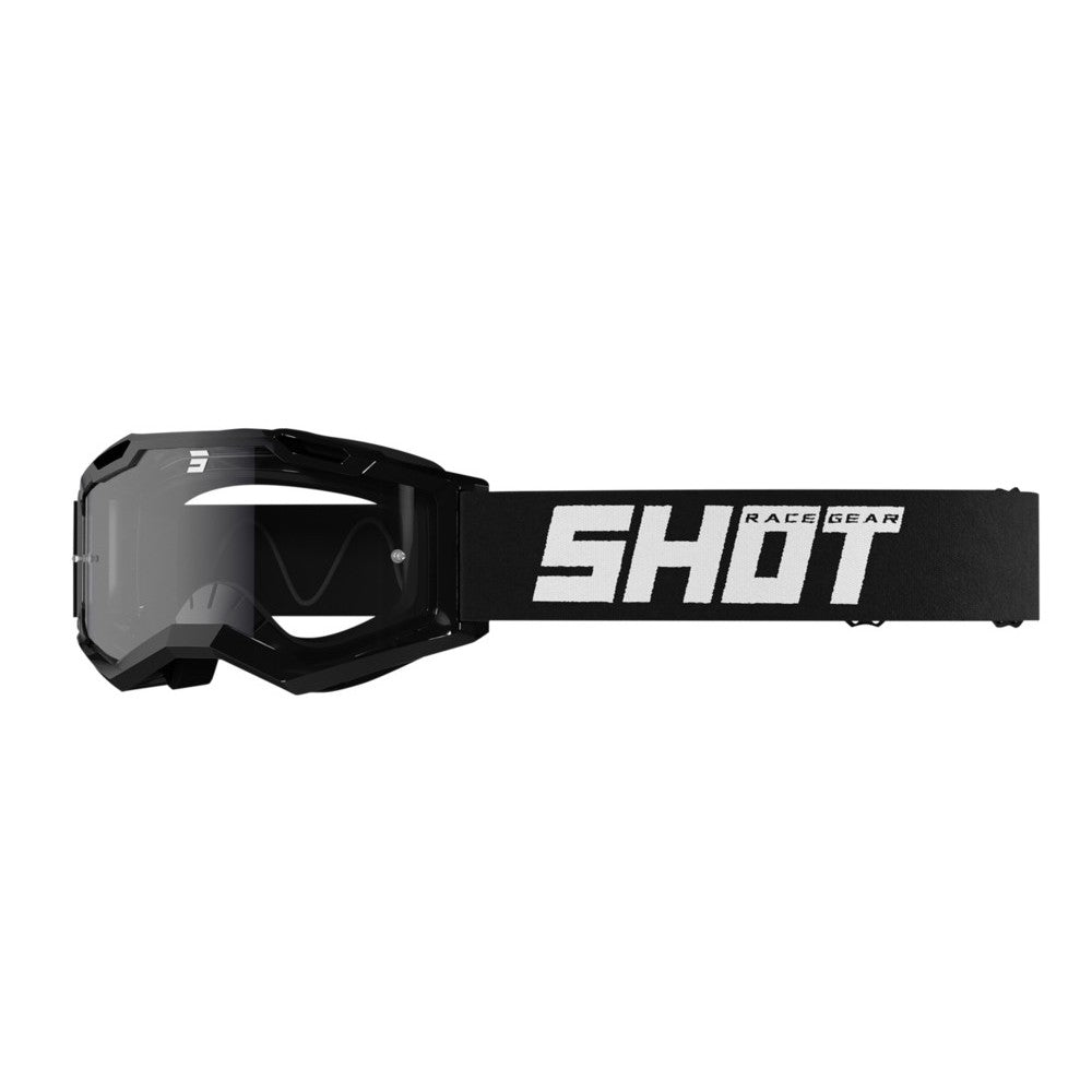 Masque Shot Assault 2.0 Solid Noir Brillant