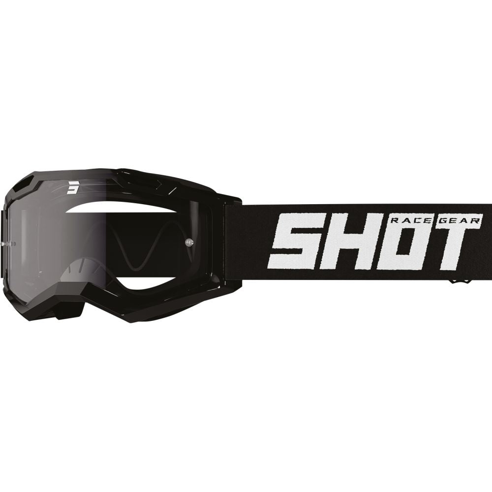 Gafas Shot Rocket Kid 2.0 Solid negras brillantes