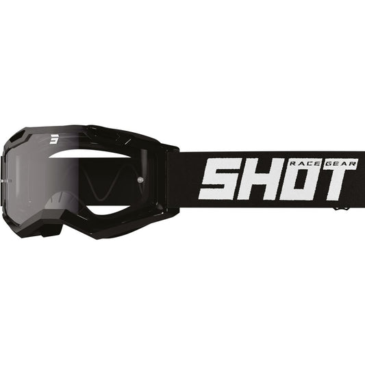 Gafas Shot Rocket Kid 2.0 Solid negras brillantes