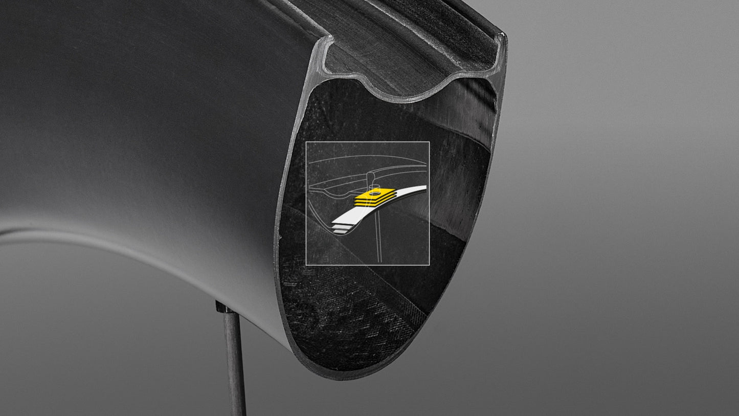 Rueda Delantera MAVIC COMETE 50 Tubeless Ready (Center Lock)