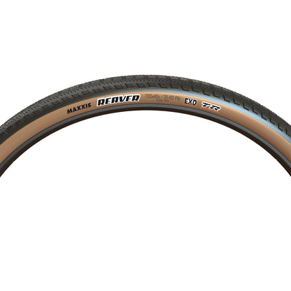 Neumático MAXXIS REAVER con flancos beige - vista lateral