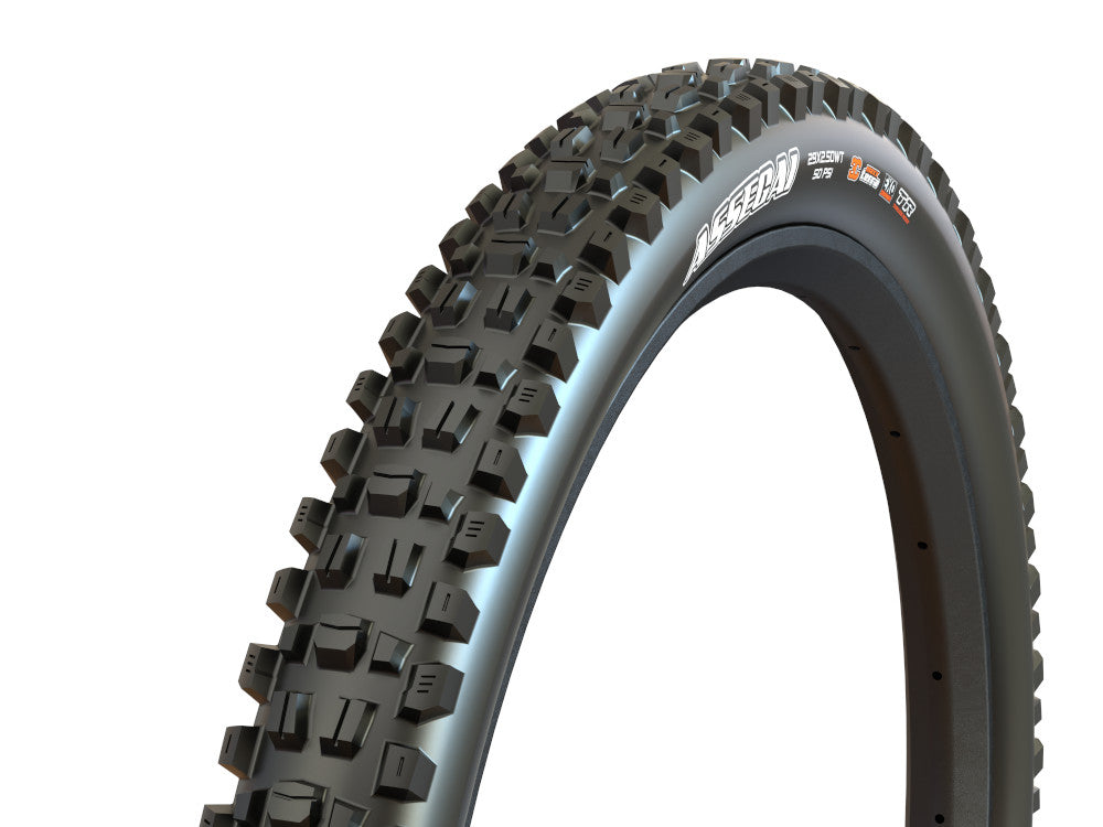 Neumático MAXXIS ASSEGAI 29x2.50 WT DH E50 3C MaxxGrip Tubeless Ready Blando Negro