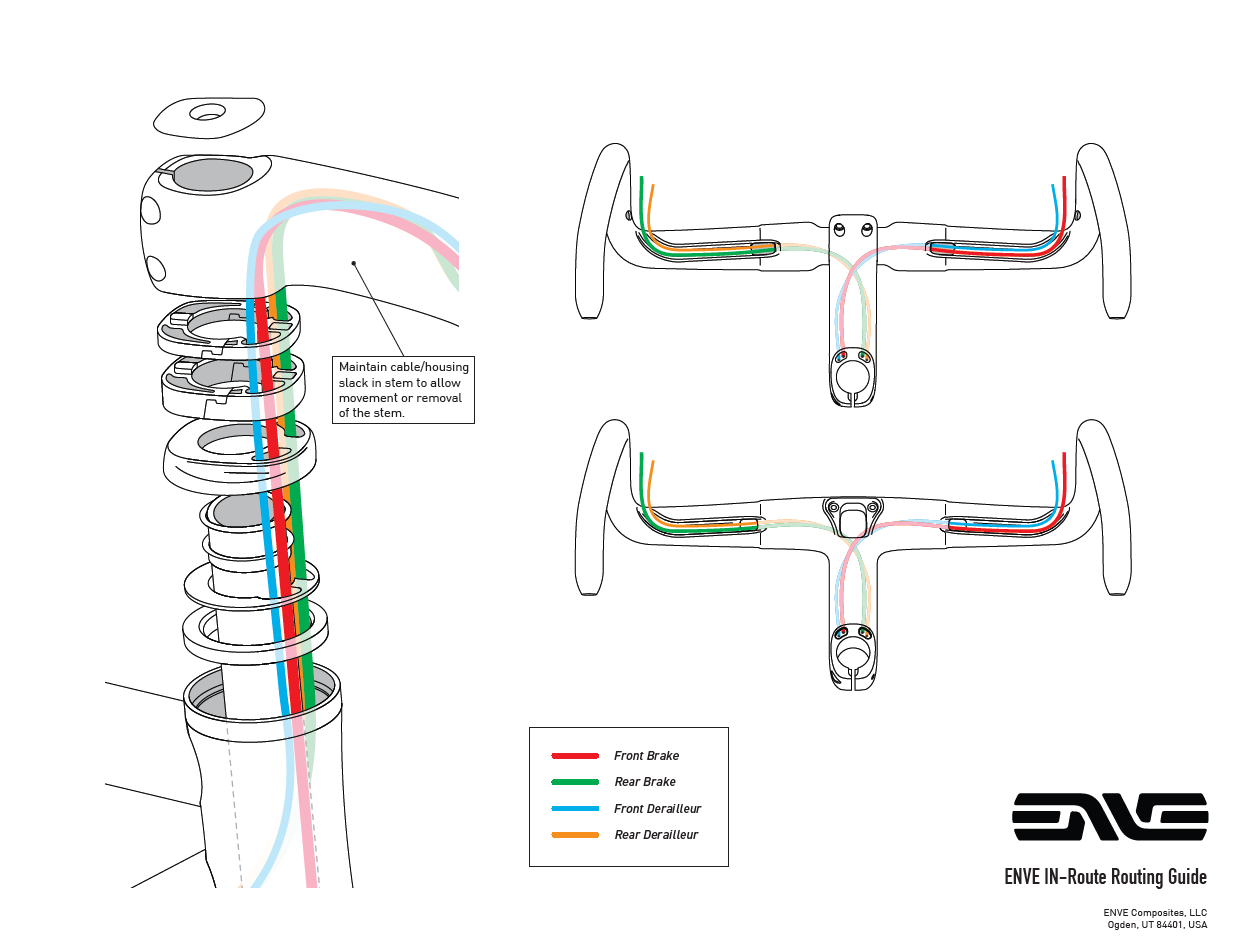 Kit de marco ENVE MELEE ASPEN BLANCO