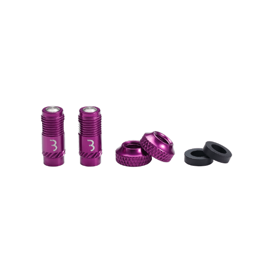 Puntas de Válvula BBB CORE CAP Violeta (x2)
