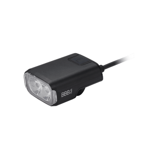 Iluminación frontal BBB E-STRIKE URBAN 600 con mando por cable