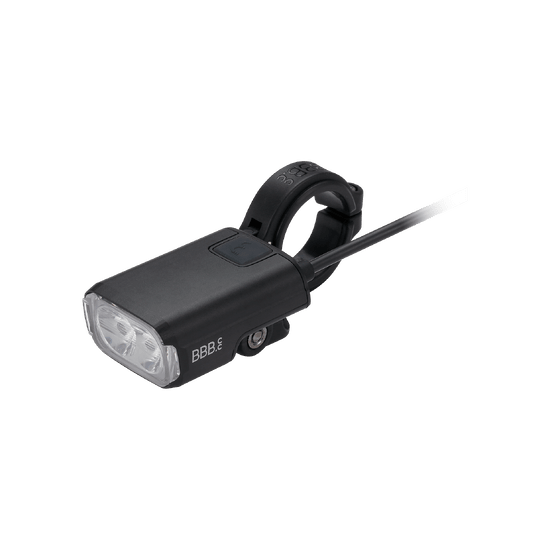 Iluminación frontal BBB E-STRIKE URBAN 600 con mando por cable