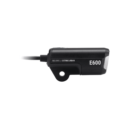 Iluminación frontal BBB E-STRIKE URBAN 600 con mando por cable