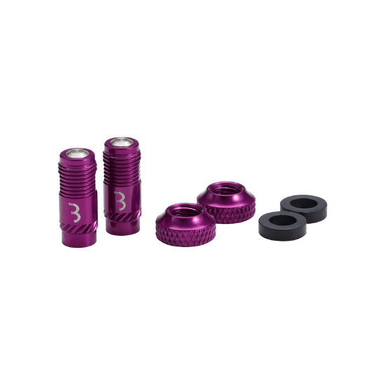 Puntas de Válvula BBB CORE CAP Violeta (x2)