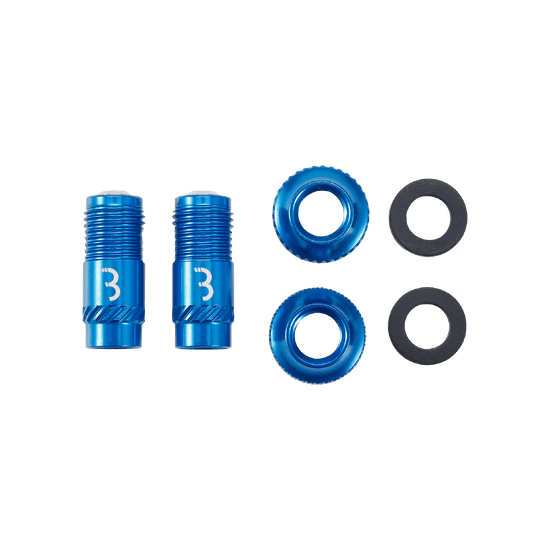 Puntas de Válvula BBB CORE CAP Azul (x2)