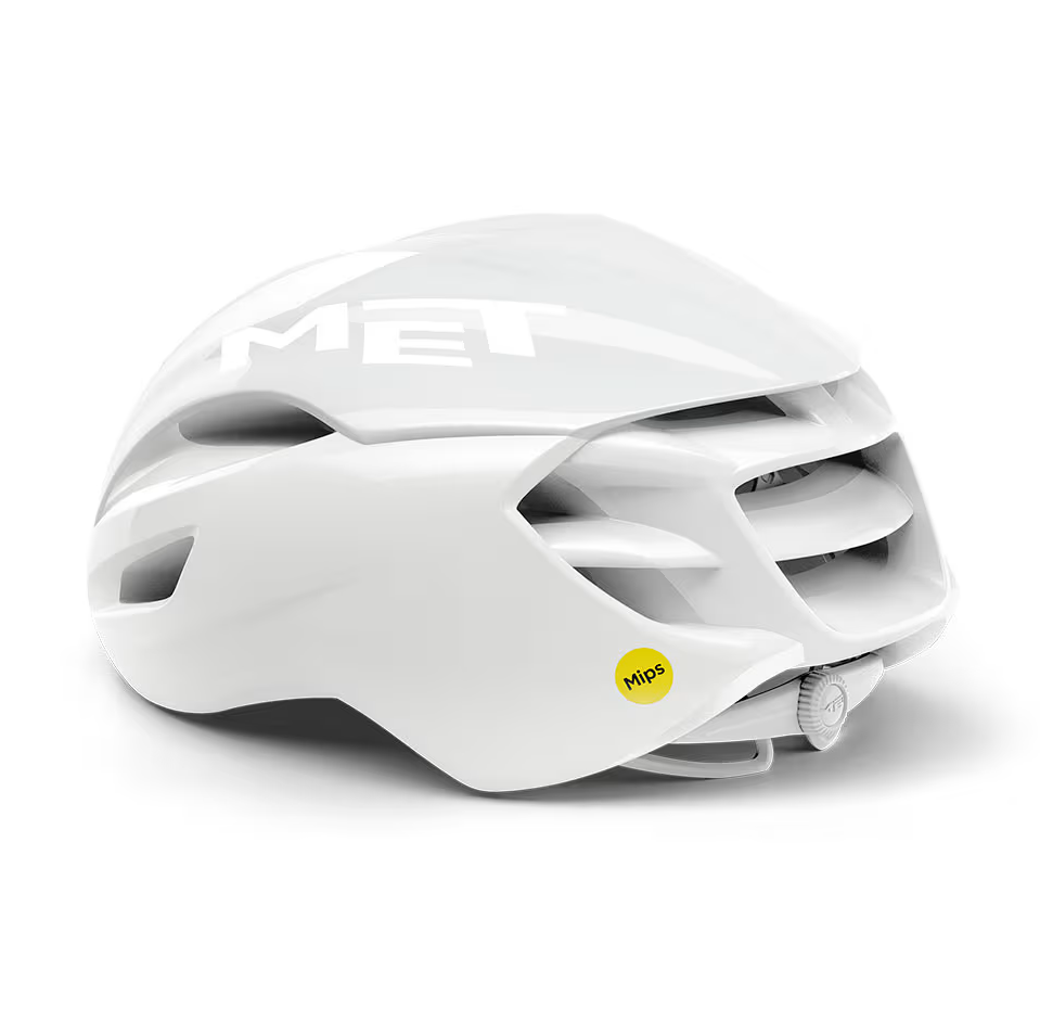 Casco de carretera MET MANTA MIPS Absolute White Edición Limitada
