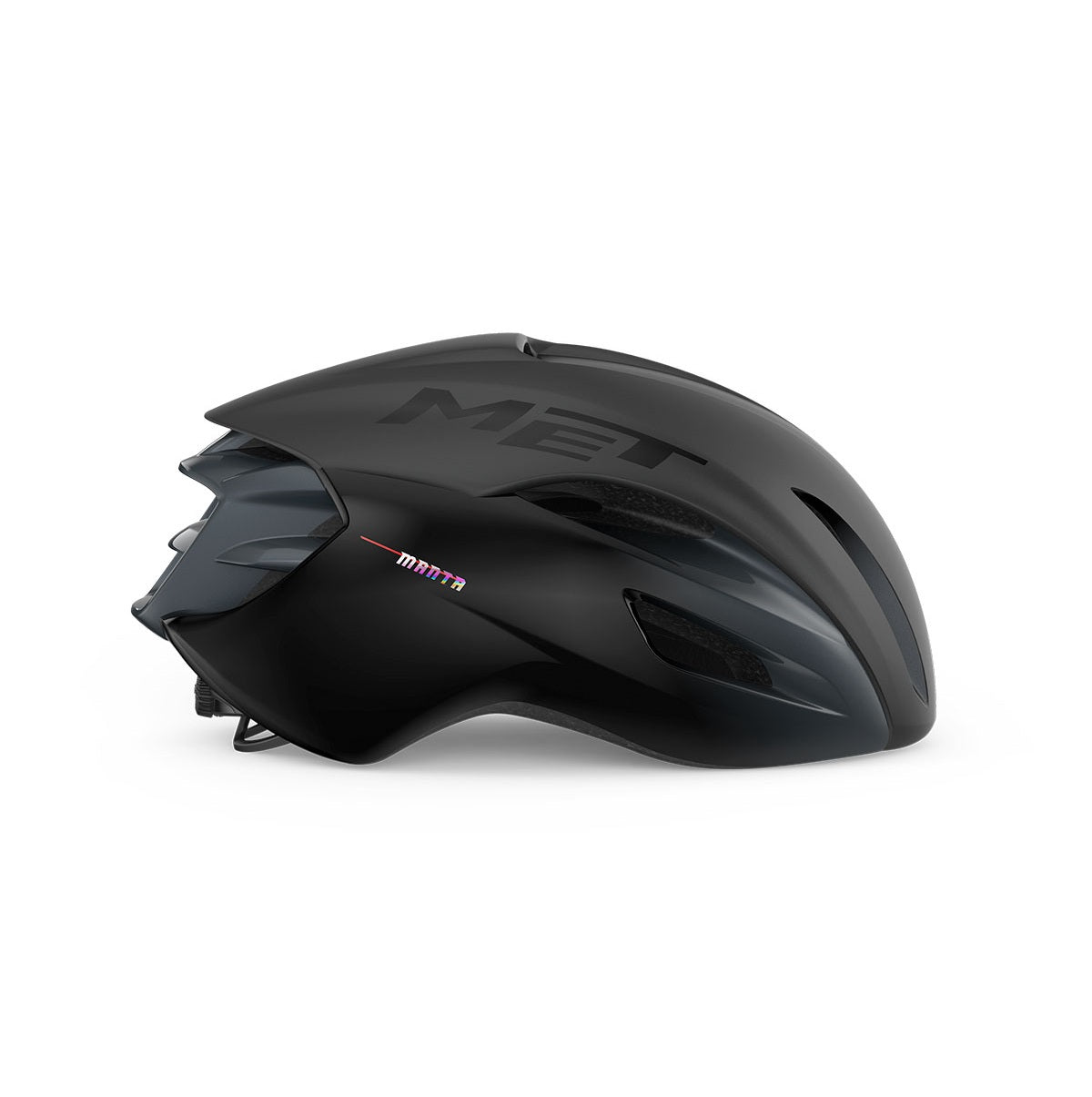 Casco de carretera MET MANTA MIPS Negro