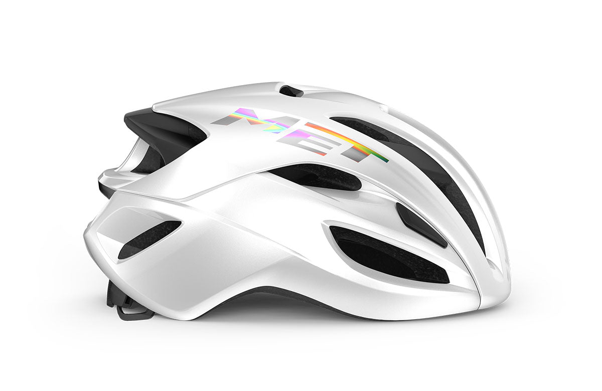 Casco de carretera MET RIVALE MIPS Blanco Brillante