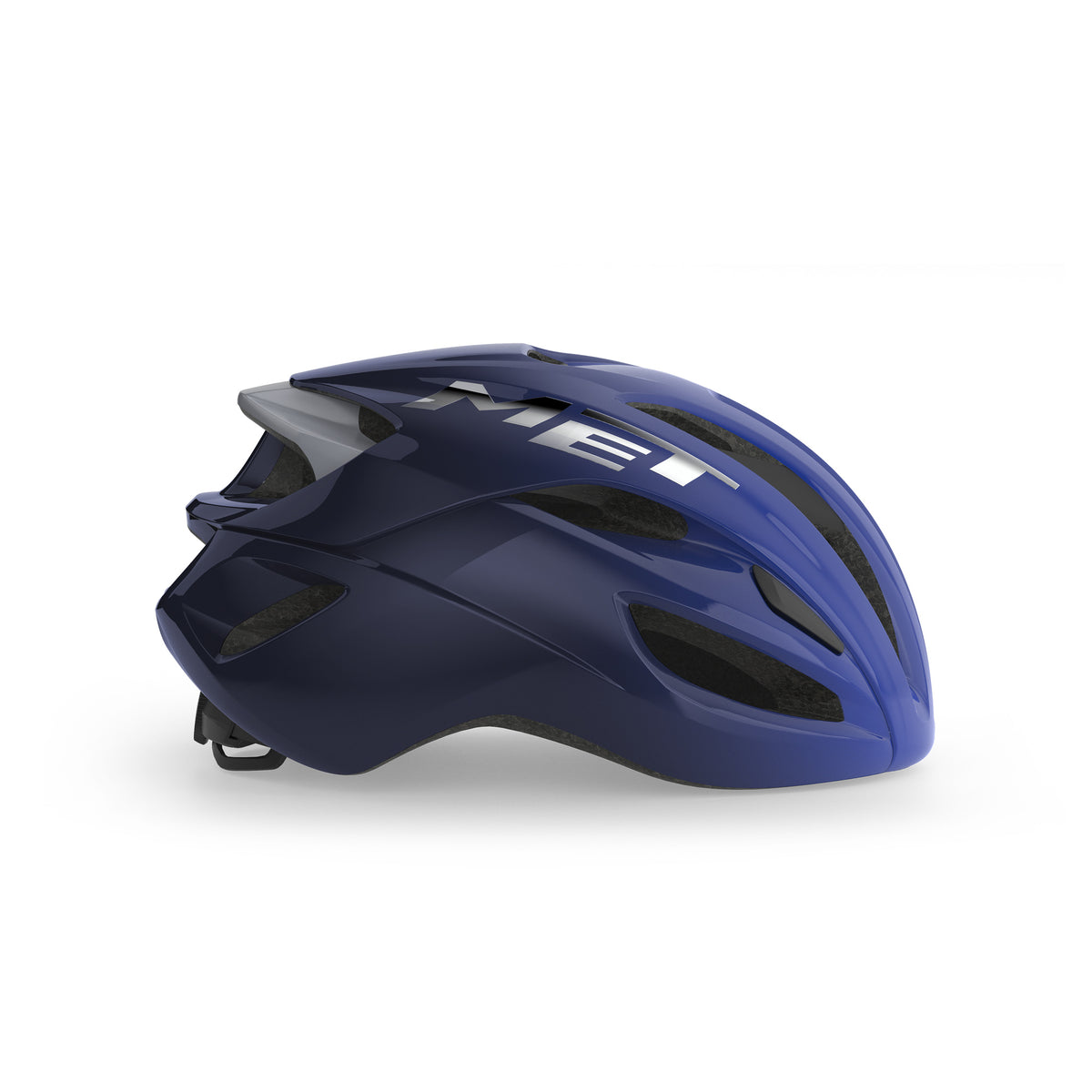 Casco de carretera MET RIVALE MIPS azul luminoso brillante