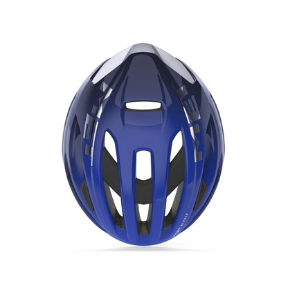Casco de carretera MET RIVALE MIPS azul luminoso brillante