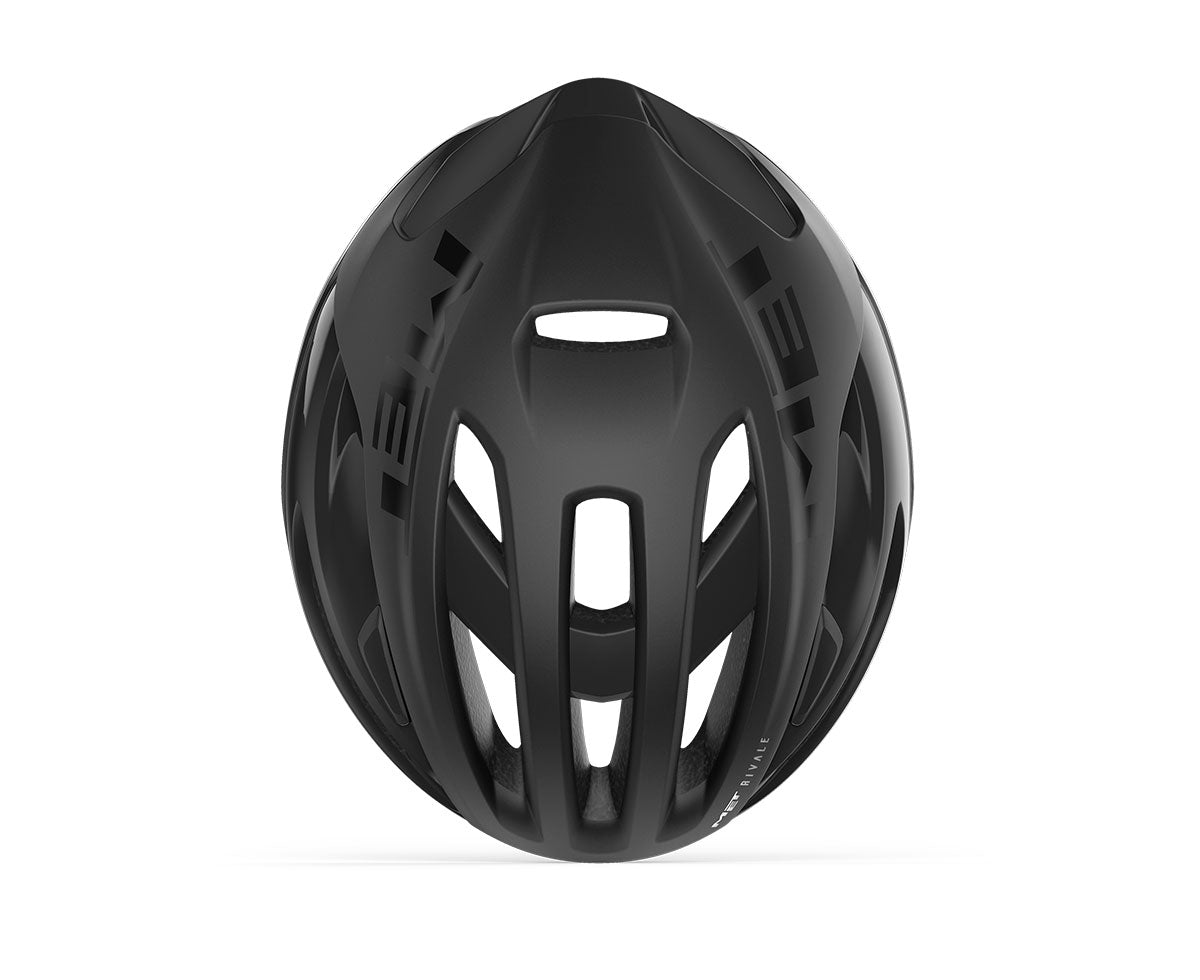 Casco de carretera MET RIVALE MIPS Negro Mate Brillante