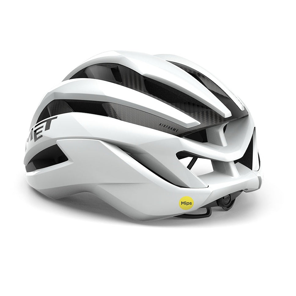 Casco Carretera MET TRENTA 3K CARBON Blanco