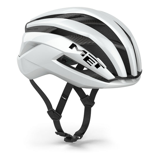 Casco Carretera MET TRENTA 3K CARBON Blanco