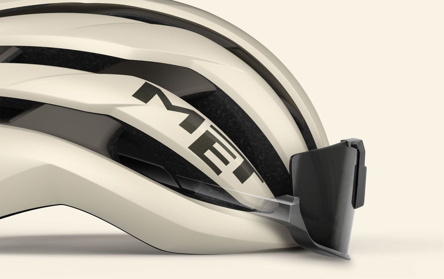 Casco de carretera MET TRENTA MIPS WAX Blanco mate