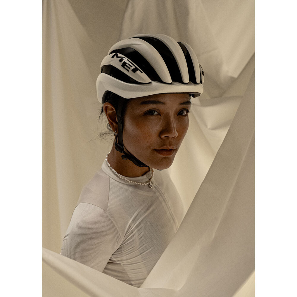 Casco de carretera MET TRENTA MIPS WAX Blanco mate