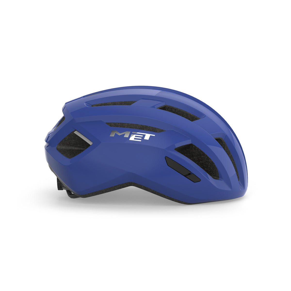 Casco de carretera MET VINCI MIPS azul luminoso brillante