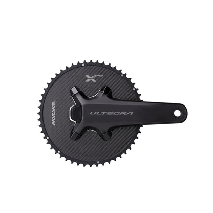 Plato Exterior 12V MICHE X2 RD R81 para Shimano R8100 Medidor de Potencia