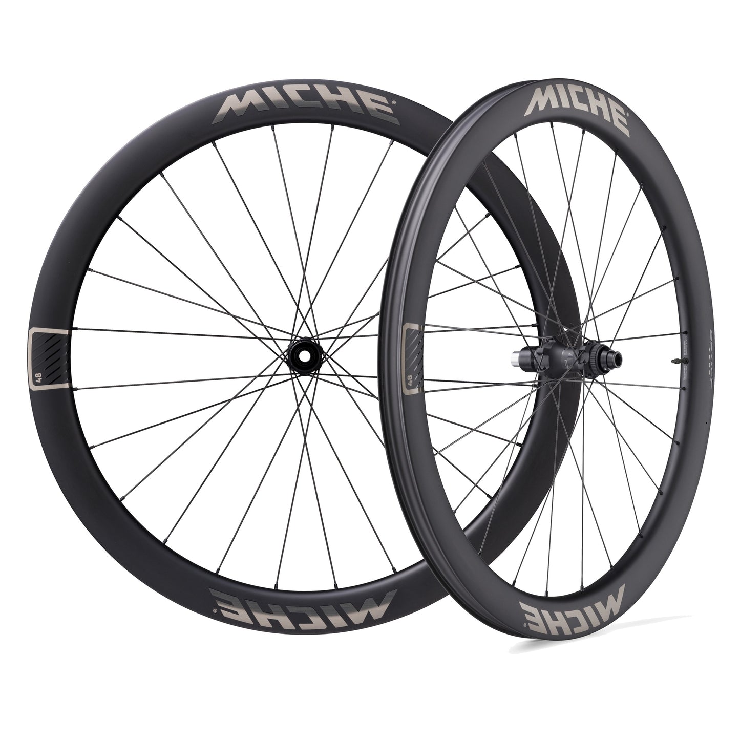 Par de ruedas MICHE GRAFF AERO 48 Tubeless Ready (Center Lock)
