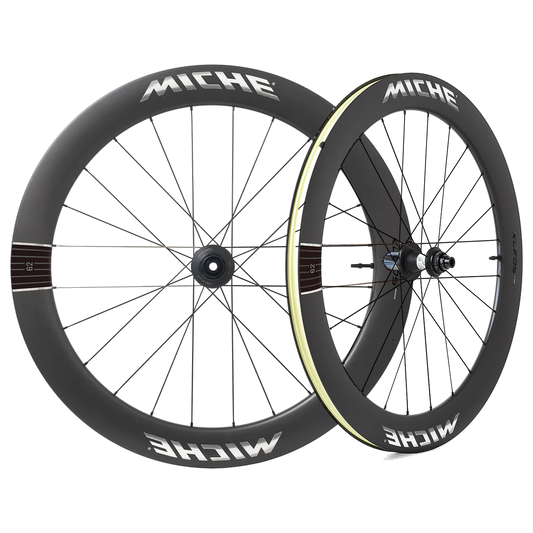Par de ruedas MICHE KLEOS RD DX62 Tubeless Ready (Center Lock) Team Edition