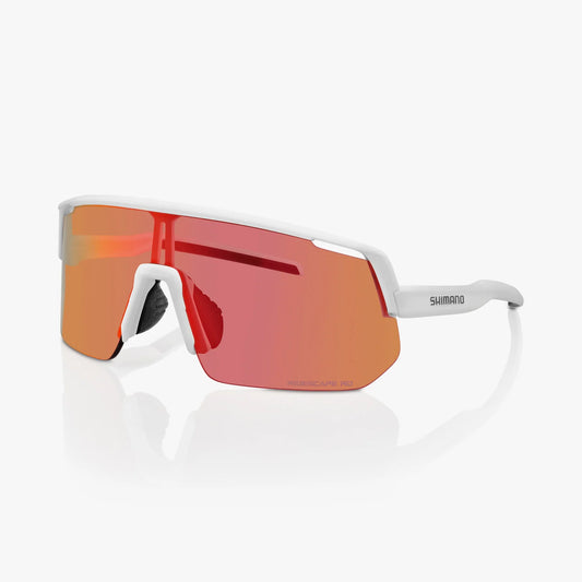 Gafas de carretera SHIMANO TECHNIUM L CE-TCNL2 Blanco Mate Ridescape