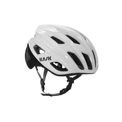 Casco de Carretera KASK MOJITO CUBED BICOLOR Blanco/Negro