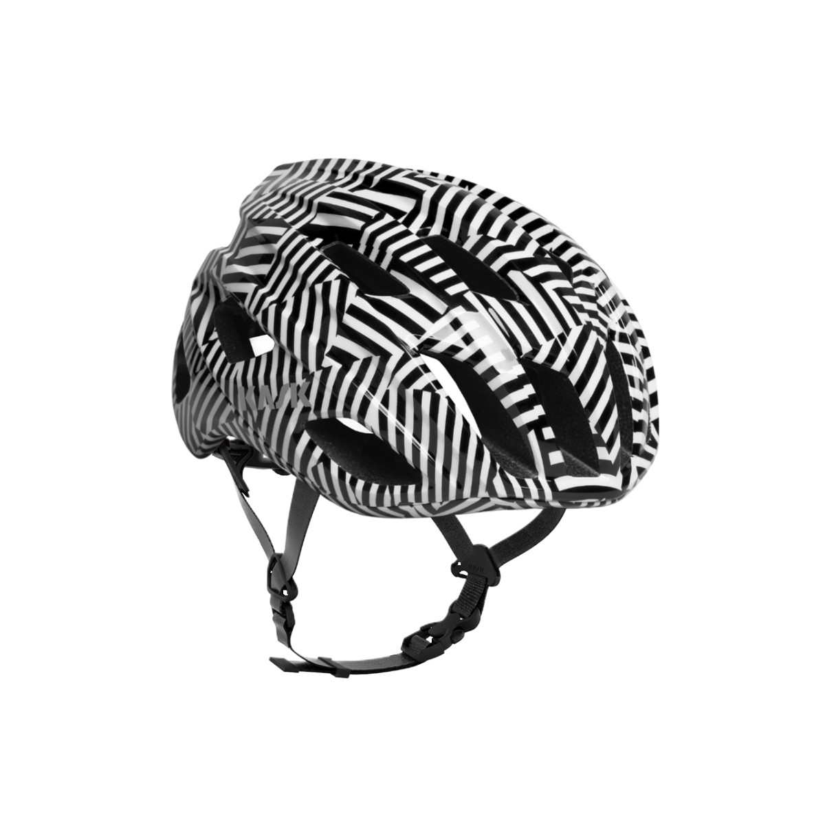 Casco de carretera KASK MOJITO CUBED CAMO Negro/Blanco