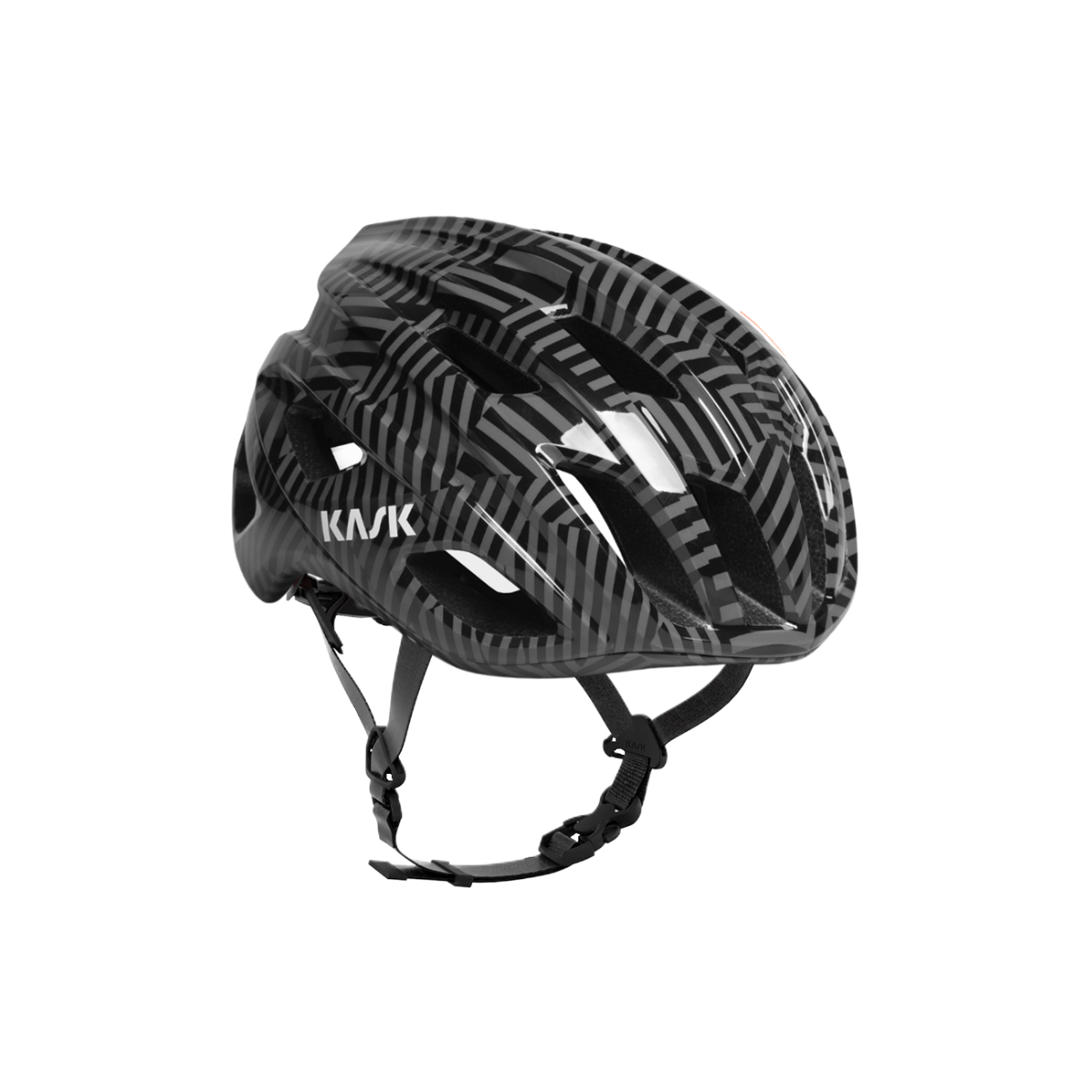 Casco de carretera KASK MOJITO CUBED CAMO Negro/Gris