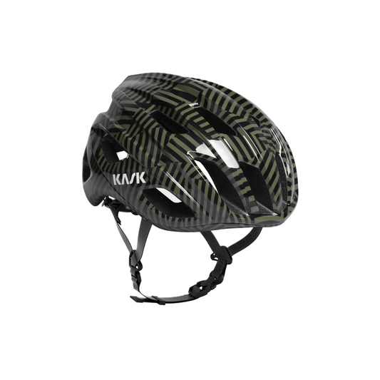 Casco de carretera KASK MOJITO CUBED CAMO Negro/Verde