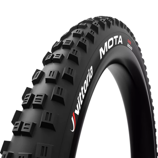 Neumático VITTORIA MOTA ENDURO RACE 27.5x2.40 Graphene/Silica Tubeless Ready Blando Negro