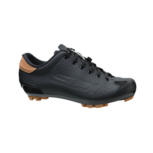 Zapatos SIDI DUST SHOELACE Gravel Negro