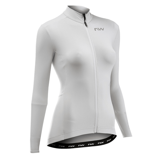 Maillot de manga larga NORTHWAVE FAHRENHEIT Gris para mujer