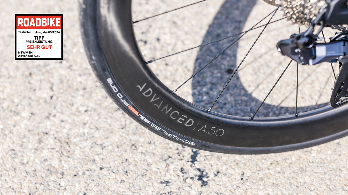 Par de ruedas NEWMEN ADVANCED A.50 Tubeless Ready (Center Lock)