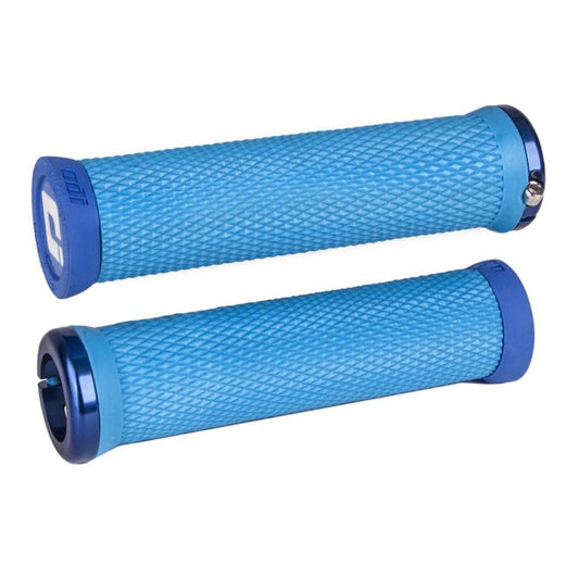 Puños ODI ELITE MOTION V2.1 Lock-on 130 mm Azul