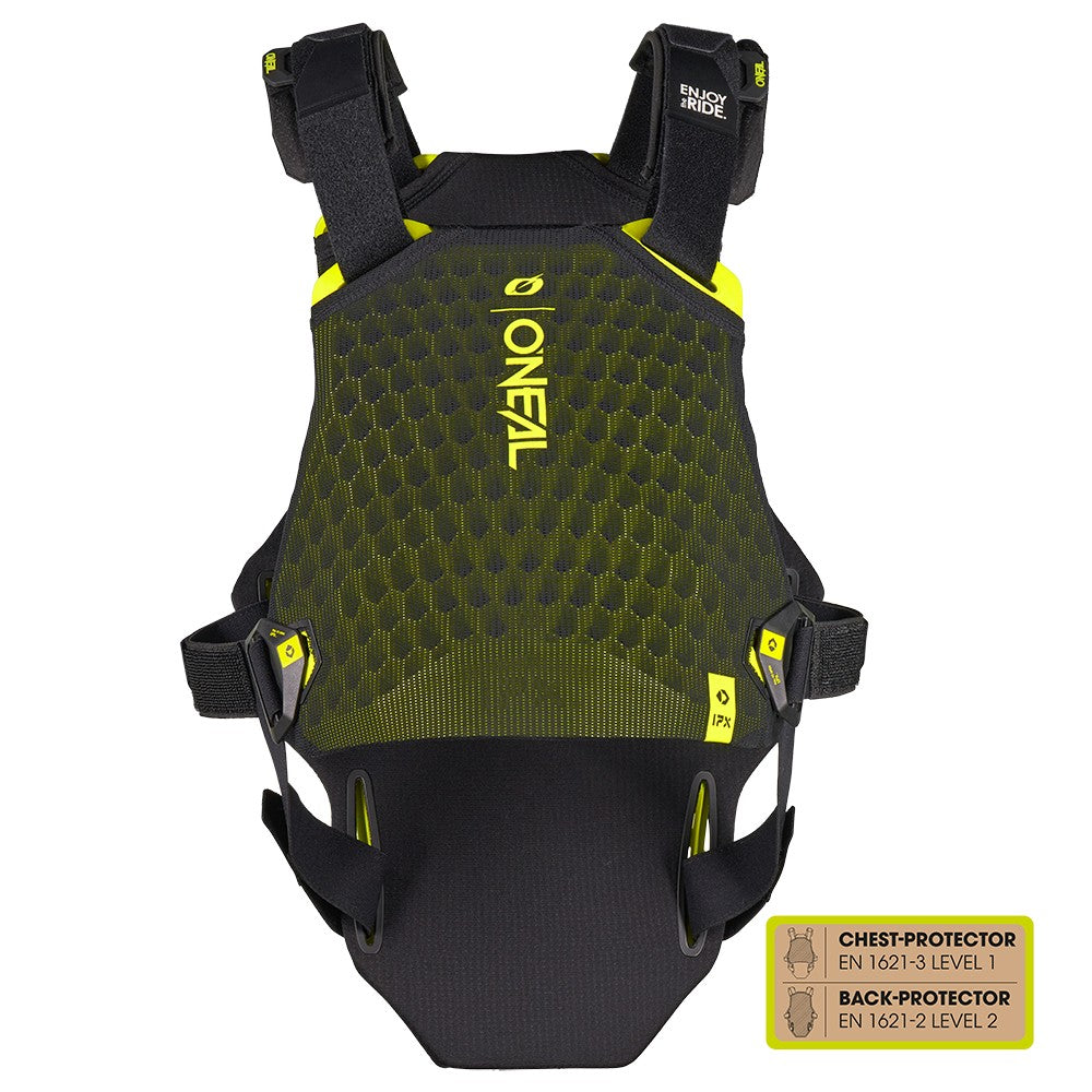 Peto O'NEAL DIRT FLX negro - vista trasera