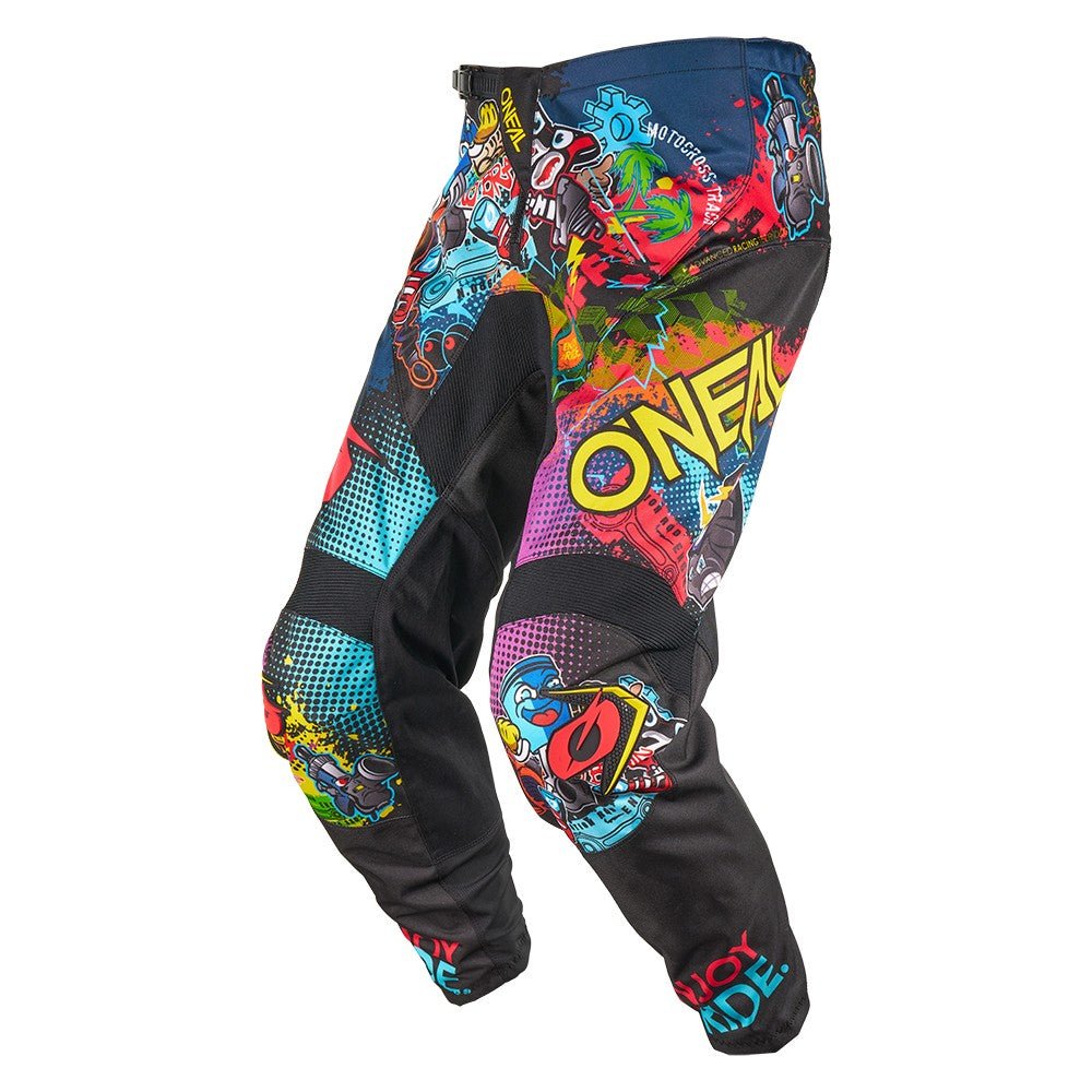 Pantalón O'NEAL ELEMENT VIBRANT júnior multicolor - vista frontal
