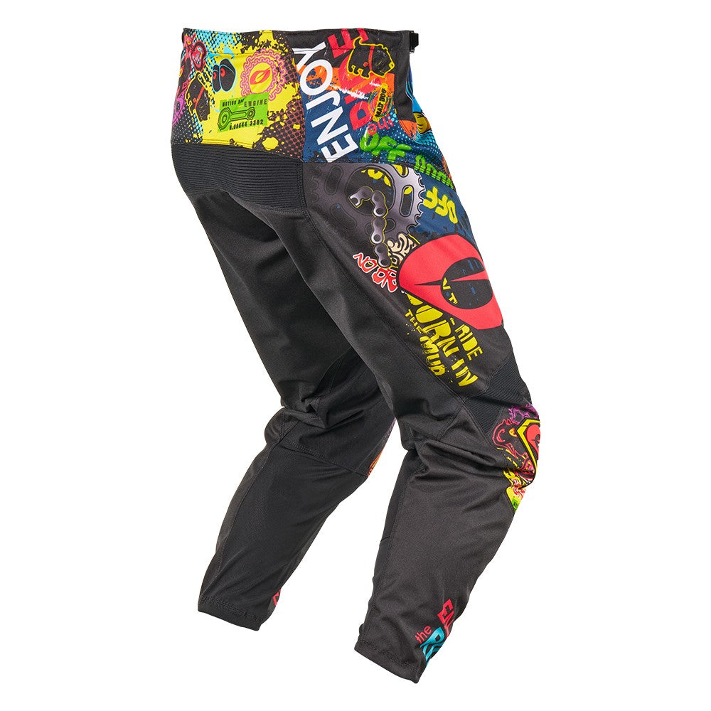 Pantalón O'NEAL ELEMENT VIBRANT júnior multicolor - vista trasera