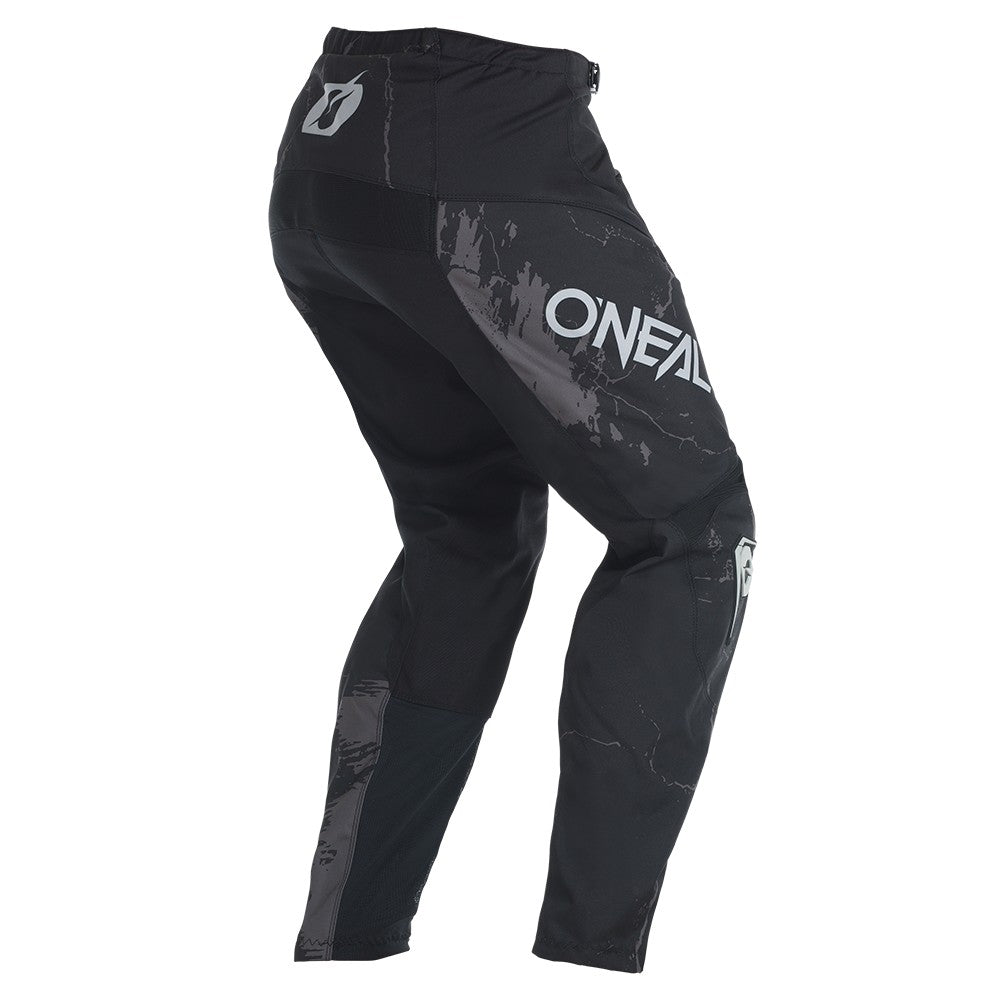Pantalón O'NEAL ELEMENT ACID V.27 negro/gris - vista trasera