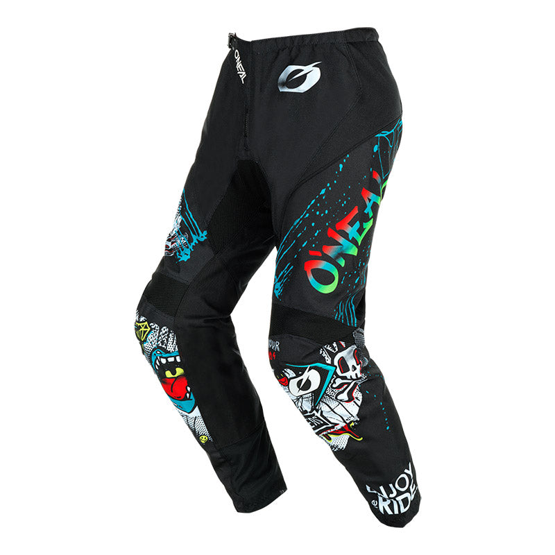 Pantalón O'NEAL ELEMENT RANCID júnior negro/gris - vista frontal