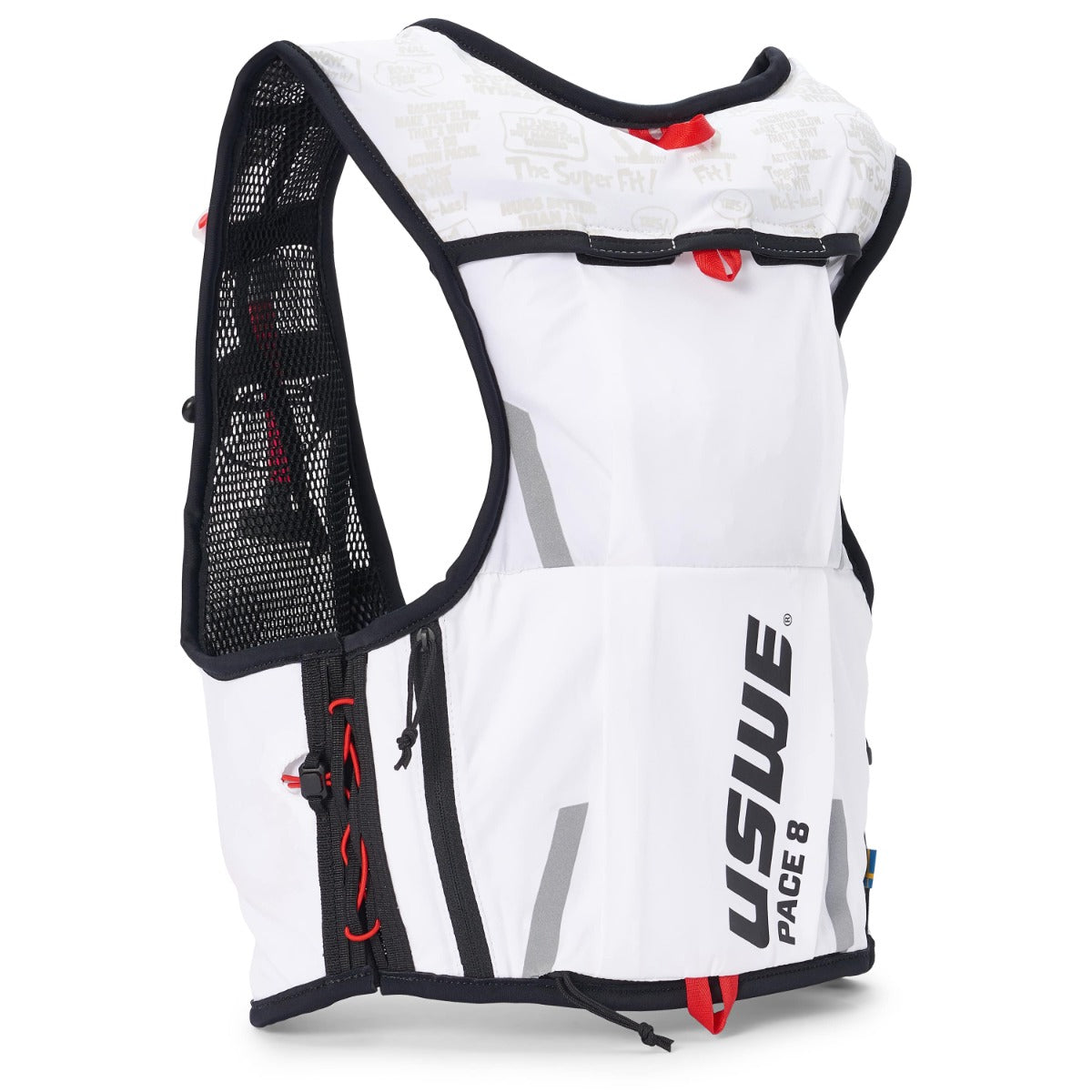 Chaleco Hidratación USWE PACE 8 L Blanco