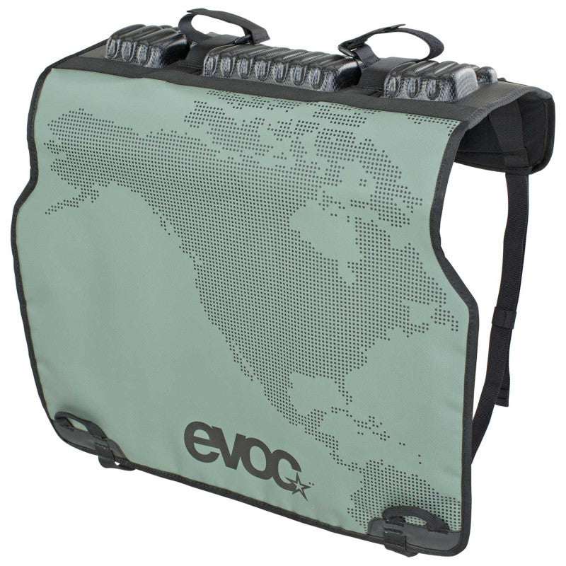 Protector de portón trasero EVOC TAILGATE PAD DUO Oliva