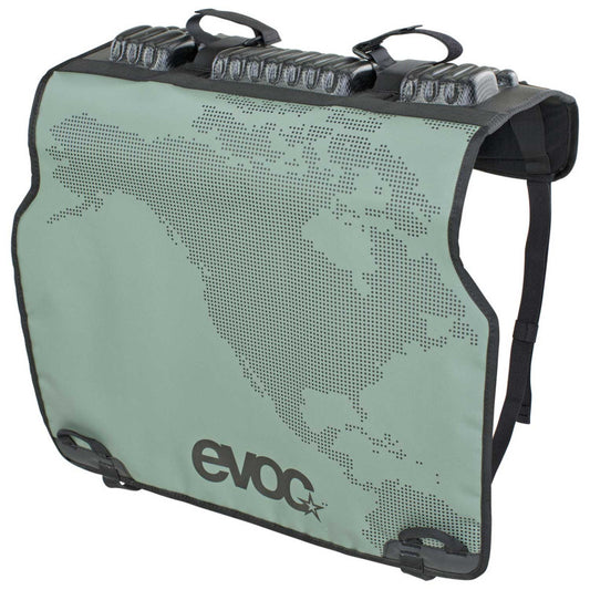 Protector de portón trasero EVOC TAILGATE PAD DUO Oliva