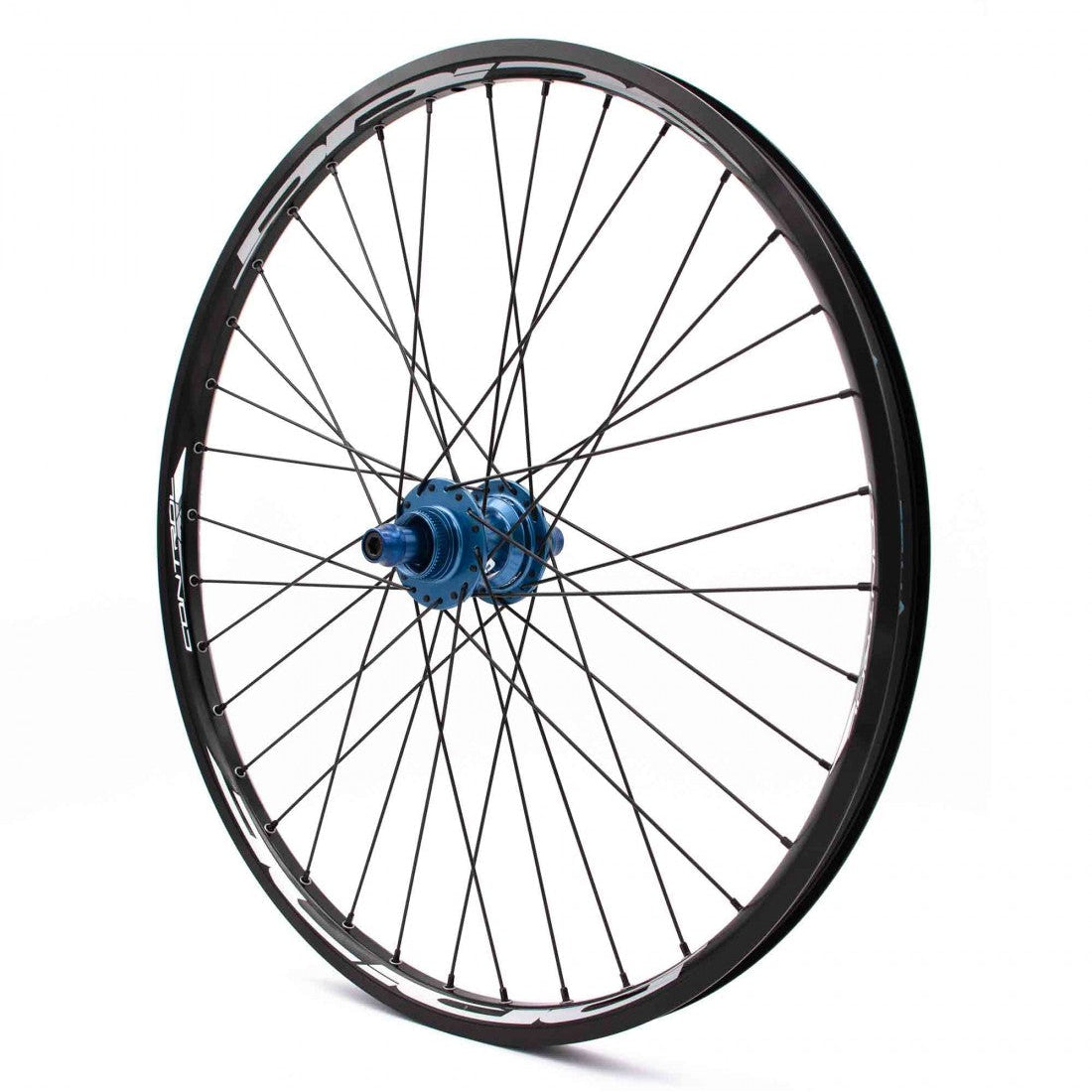Par de Ruedas PRIDE 24" (507mm) Control V1 V-Brake/Disc Ejes 20/10mm Azul