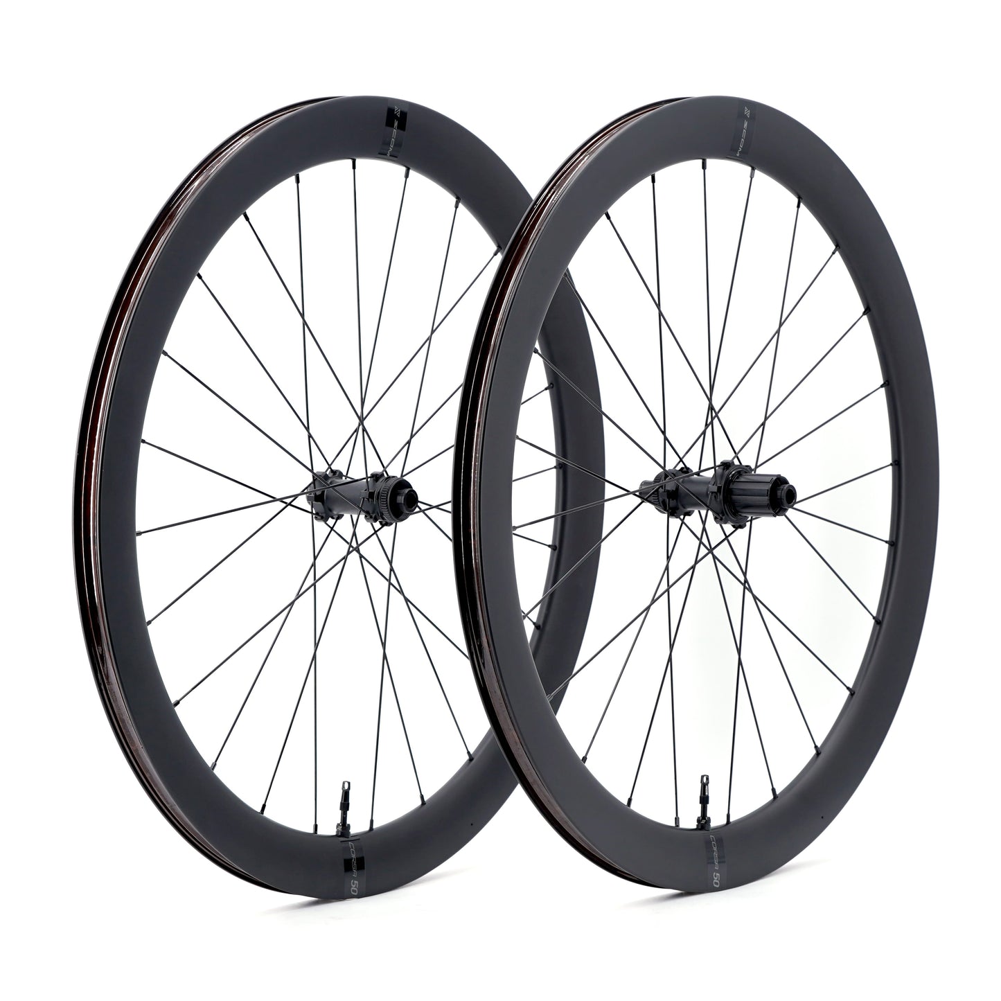 Par de ruedas SCOM CORSA 50 Tubeless Ready (Center Lock)
