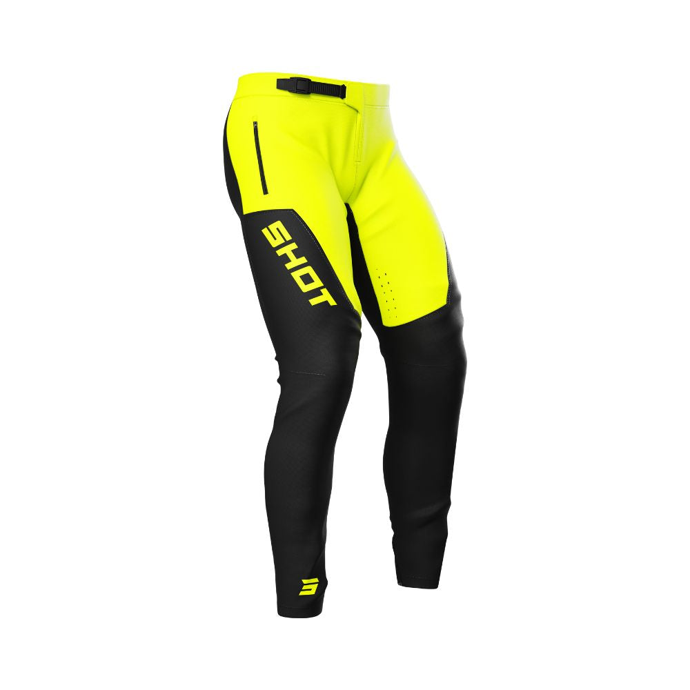 Pantalon SHOT Airy Bloom Neon Yellow Enfant
