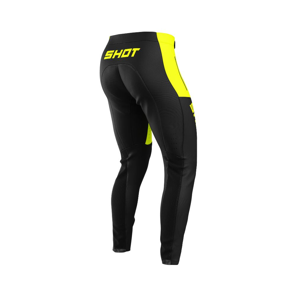 Pantalon SHOT Airy Bloom Neon Yellow Enfant